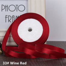 Load image into Gallery viewer, Silk Satin Ribbons for Crafts Bow Handmade