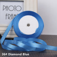 Load image into Gallery viewer, Silk Satin Ribbons for Crafts Bow Handmade
