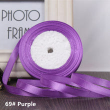 Load image into Gallery viewer, Silk Satin Ribbons for Crafts Bow Handmade