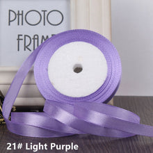 Load image into Gallery viewer, Silk Satin Ribbons for Crafts Bow Handmade