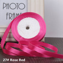 Load image into Gallery viewer, Silk Satin Ribbons for Crafts Bow Handmade