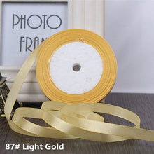 Load image into Gallery viewer, Silk Satin Ribbons for Crafts Bow Handmade