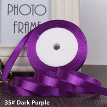 Load image into Gallery viewer, Silk Satin Ribbons for Crafts Bow Handmade