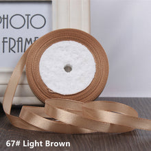 Load image into Gallery viewer, Silk Satin Ribbons for Crafts Bow Handmade