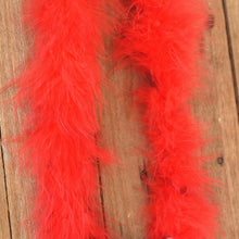 Load image into Gallery viewer, Beautiful 2 m / Various colors of natural turkey feather boa