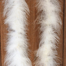 Load image into Gallery viewer, Beautiful 2 m / Various colors of natural turkey feather boa