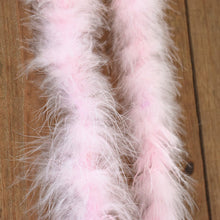 Load image into Gallery viewer, Beautiful 2 m / Various colors of natural turkey feather boa
