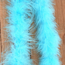 Load image into Gallery viewer, Beautiful 2 m / Various colors of natural turkey feather boa