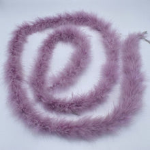 Load image into Gallery viewer, Beautiful 2 m / Various colors of natural turkey feather boa