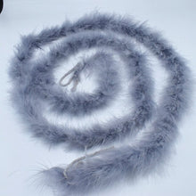 Load image into Gallery viewer, Beautiful 2 m / Various colors of natural turkey feather boa